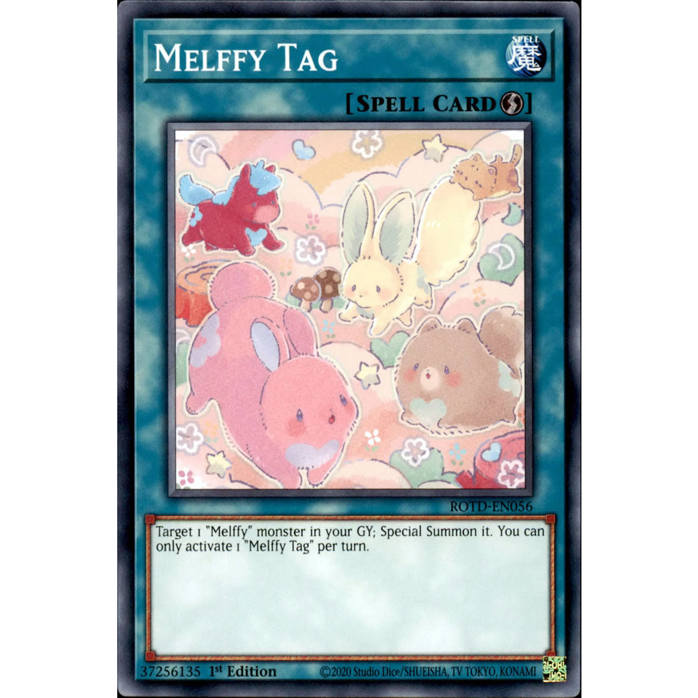 Melffy Tag ROTD-EN056 Yu-Gi-Oh! Card from the Rise of the Duelist Set
