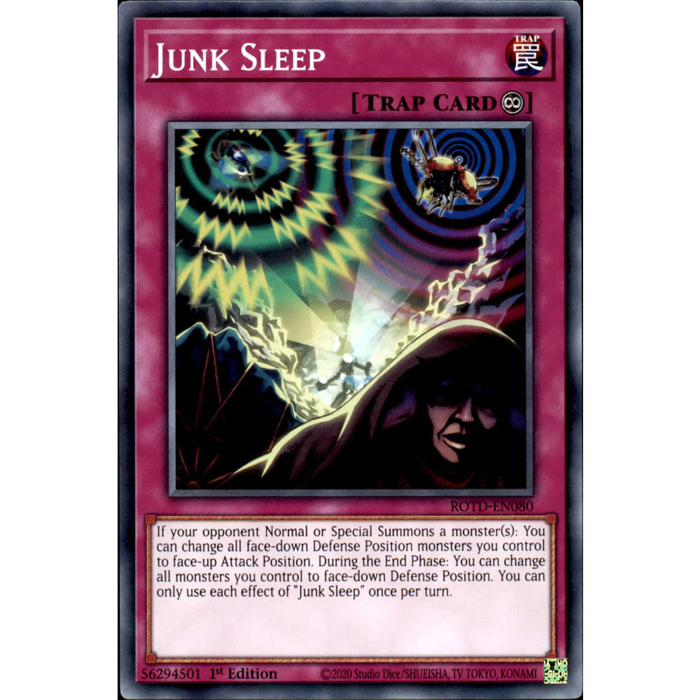 Junk Sleep ROTD-EN080 Yu-Gi-Oh! Card from the Rise of the Duelist Set