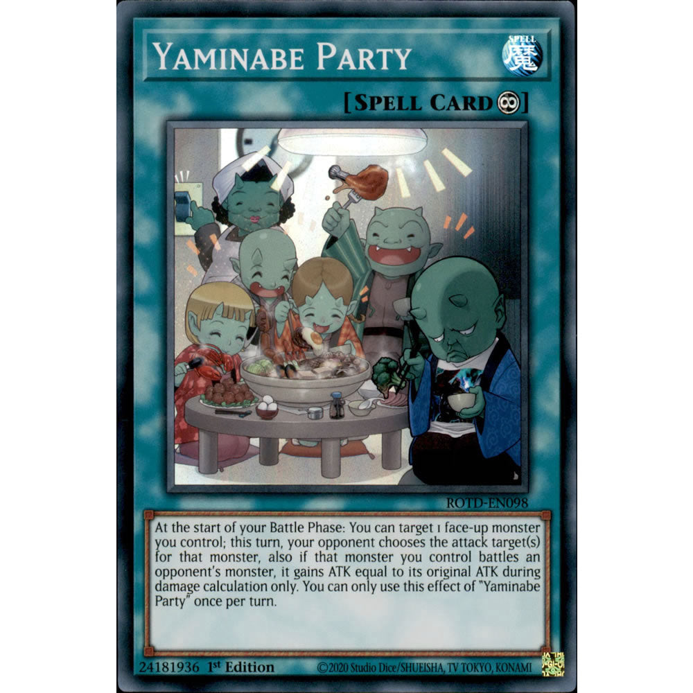 Yaminabe Party ROTD-EN098 Yu-Gi-Oh! Card from the Rise of the Duelist Set