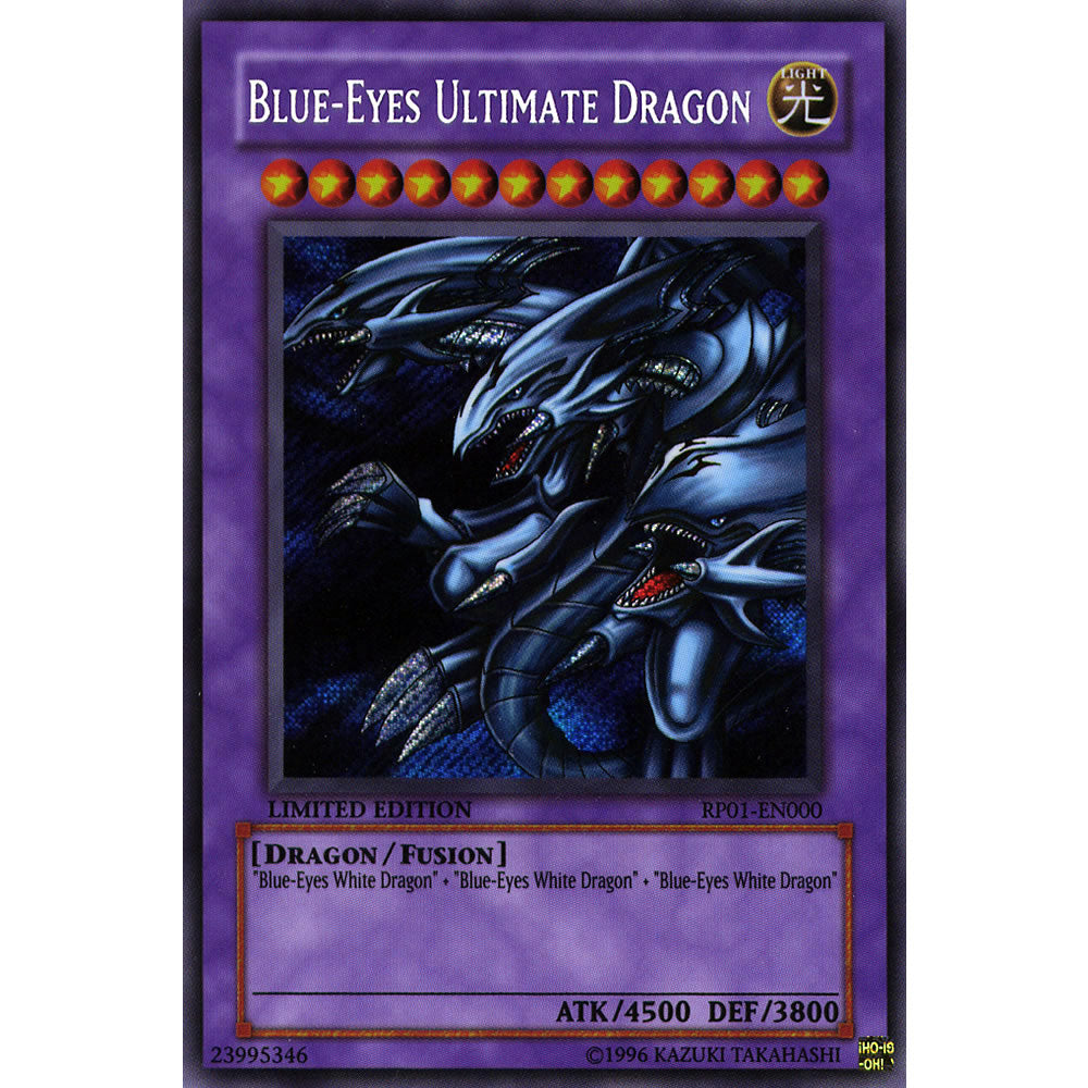 Blue-Eyes Ultimate Dragon RP01-EN000 Yu-Gi-Oh! Card from the Retro Pack 1 Set