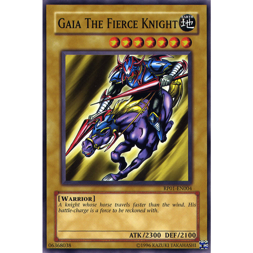 Gaia the Fierce Knight RP01-EN004 Yu-Gi-Oh! Card from the Retro Pack 1 Set