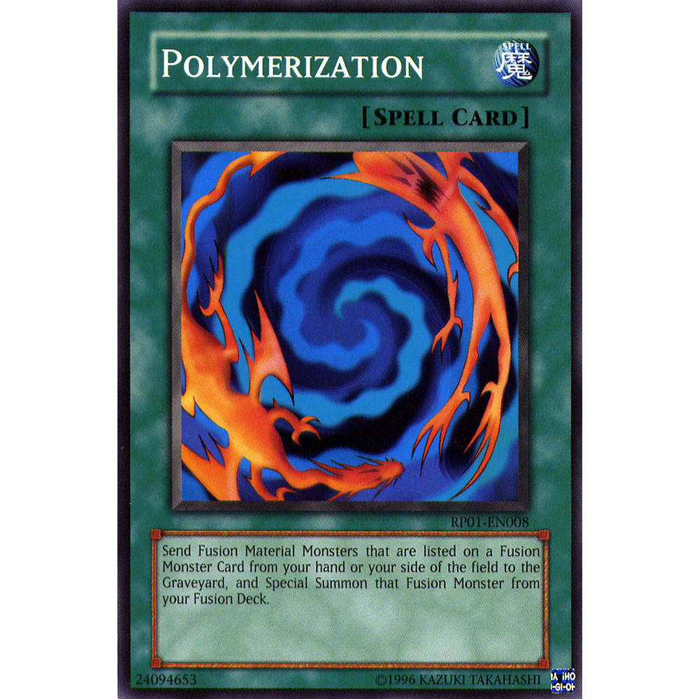 Polymerization RP01-EN008 Yu-Gi-Oh! Card from the Retro Pack 1 Set
