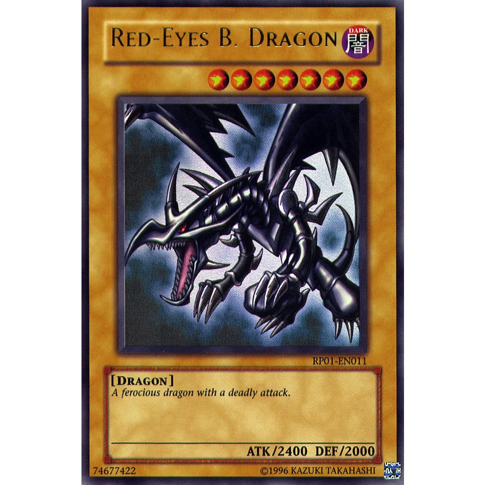 Red-Eyes B. Dragon RP01-EN011 Yu-Gi-Oh! Card from the Retro Pack 1 Set