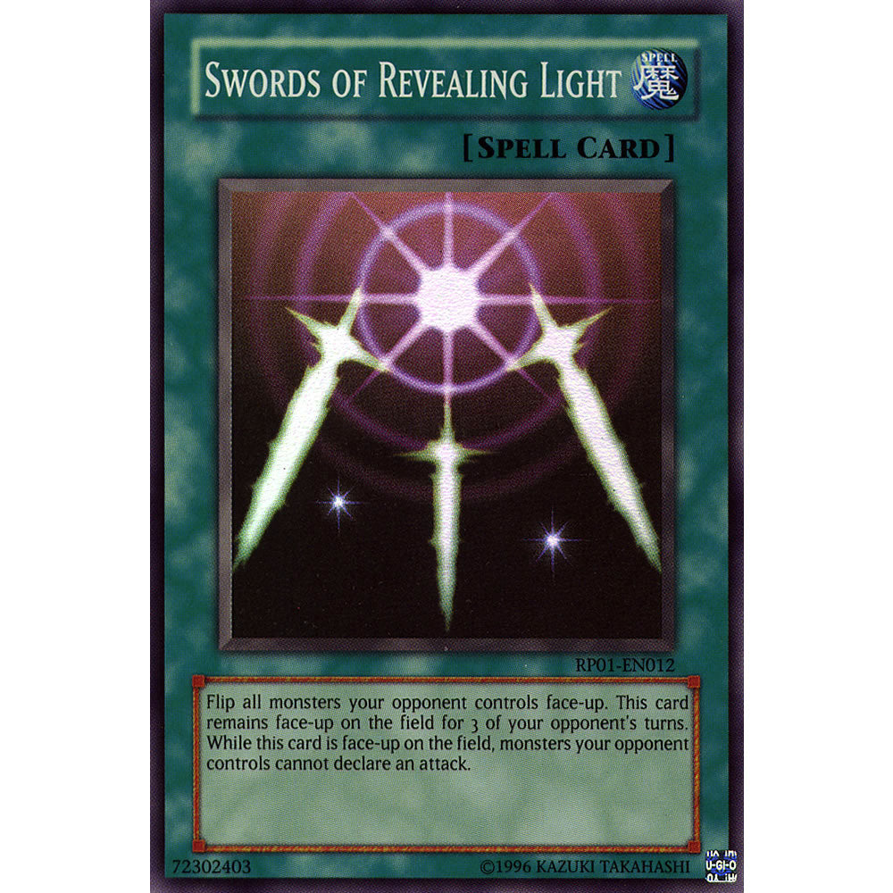 Swords of Revealing Light RP01-EN012 Yu-Gi-Oh! Card from the Retro Pack 1 Set