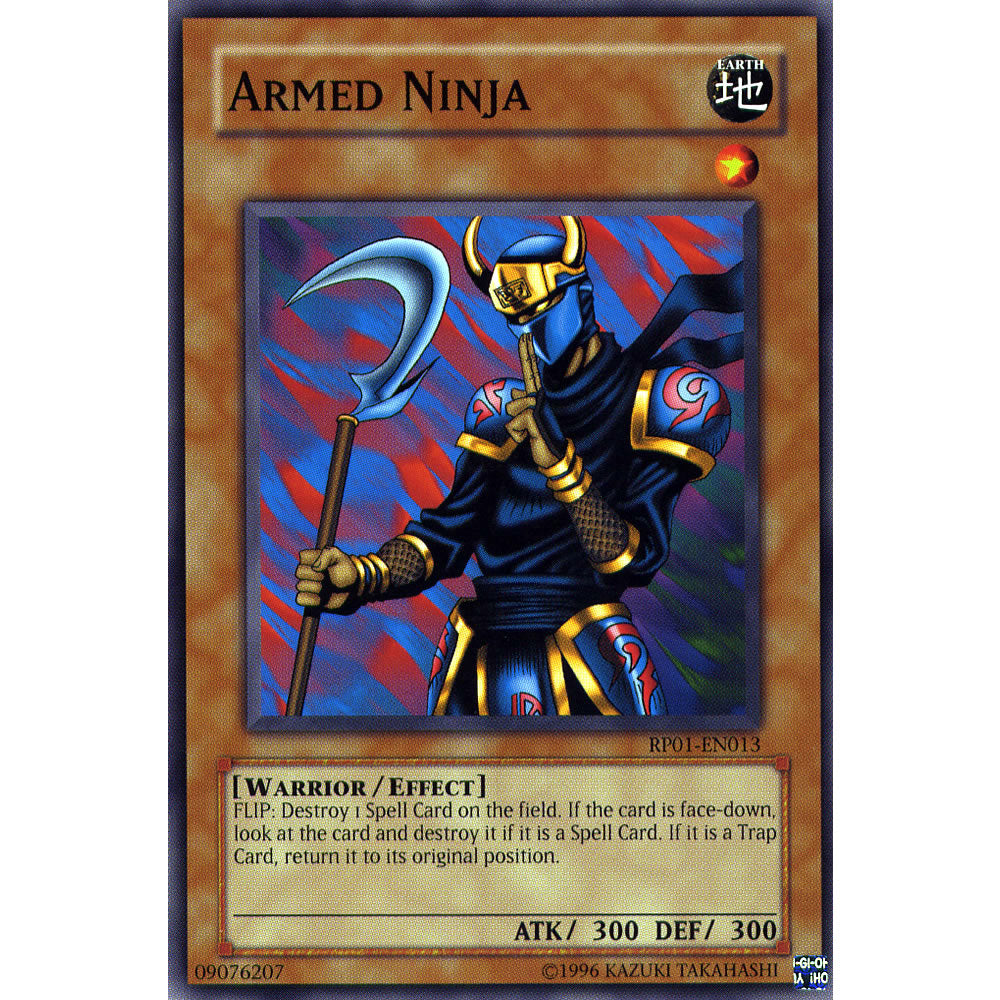 Armed Ninja RP01-EN013 Yu-Gi-Oh! Card from the Retro Pack 1 Set