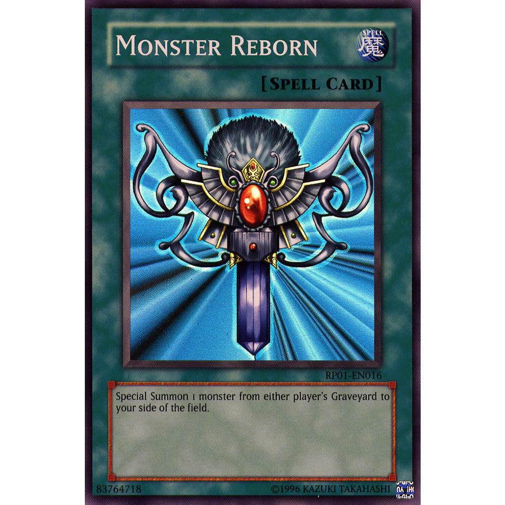 Monster Reborn RP01-EN016 Yu-Gi-Oh! Card from the Retro Pack 1 Set