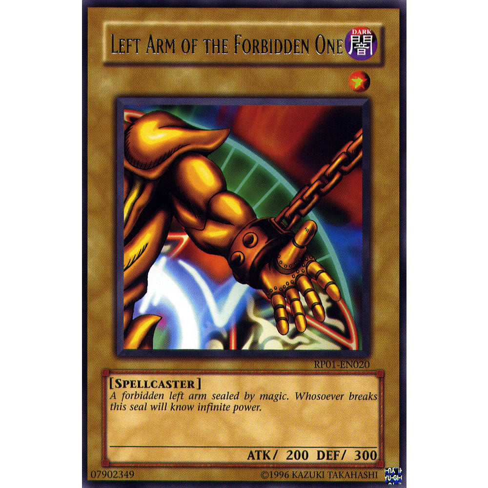 Left Arm of the Forbidden One RP01-EN020 Yu-Gi-Oh! Card from the Retro Pack 1 Set