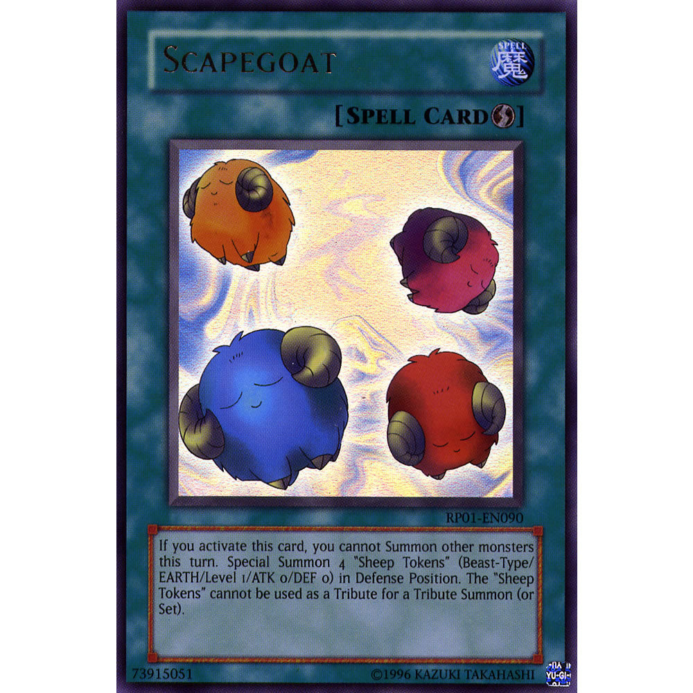 Scapegoat RP01-EN090 Yu-Gi-Oh! Card from the Retro Pack 1 Set
