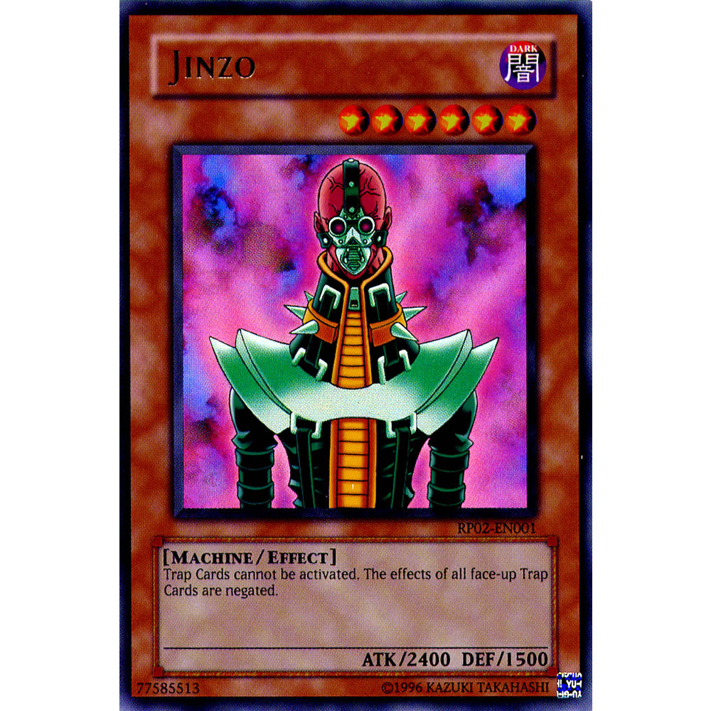 Jinzo RP02-EN001 Yu-Gi-Oh! Card from the Retro Pack 2 Set