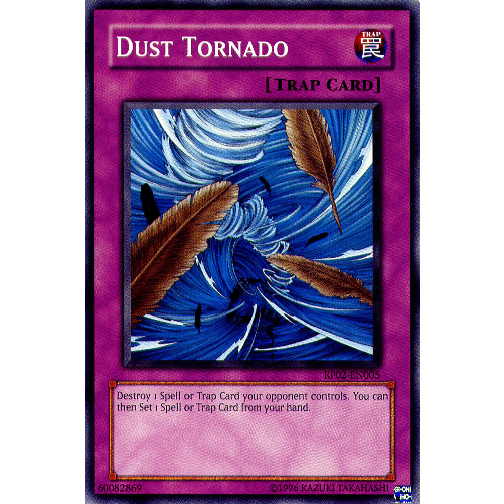 Dust Tornado RP02-EN005 Yu-Gi-Oh! Card from the Retro Pack 2 Set