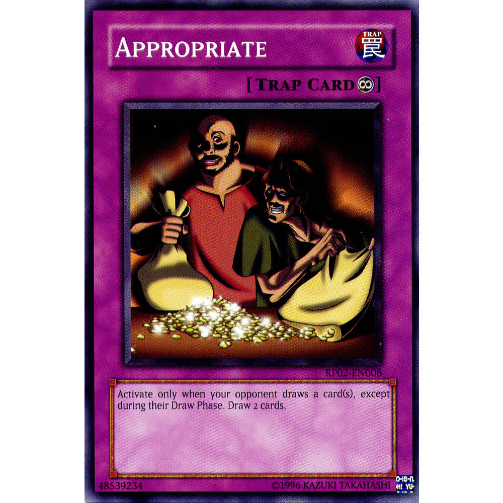 Appropriate RP02-EN008 Yu-Gi-Oh! Card from the Retro Pack 2 Set