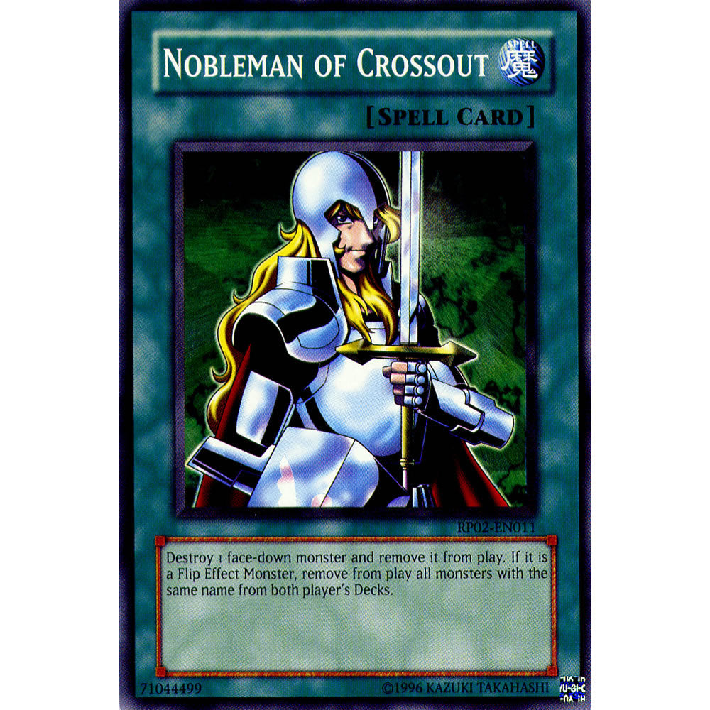Nobleman of Crossout RP02-EN011 Yu-Gi-Oh! Card from the Retro Pack 2 Set