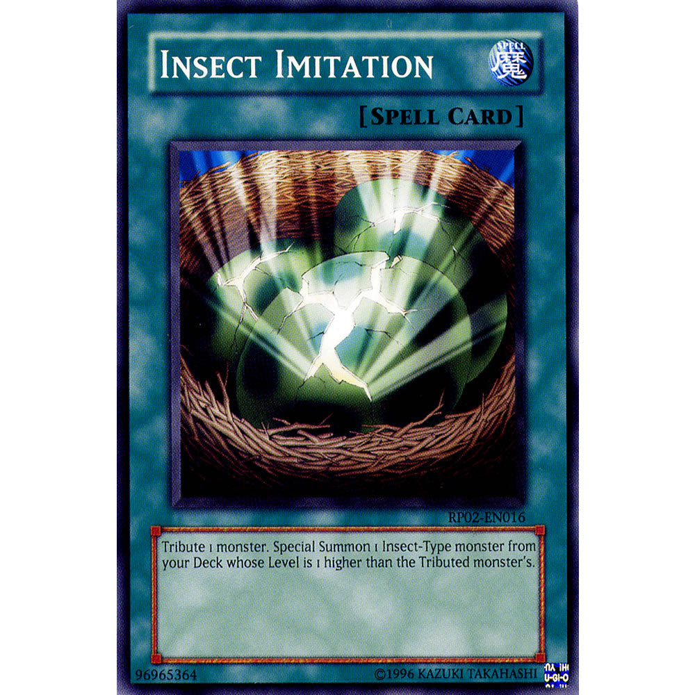 Insect Imitation RP02-EN016 Yu-Gi-Oh! Card from the Retro Pack 2 Set