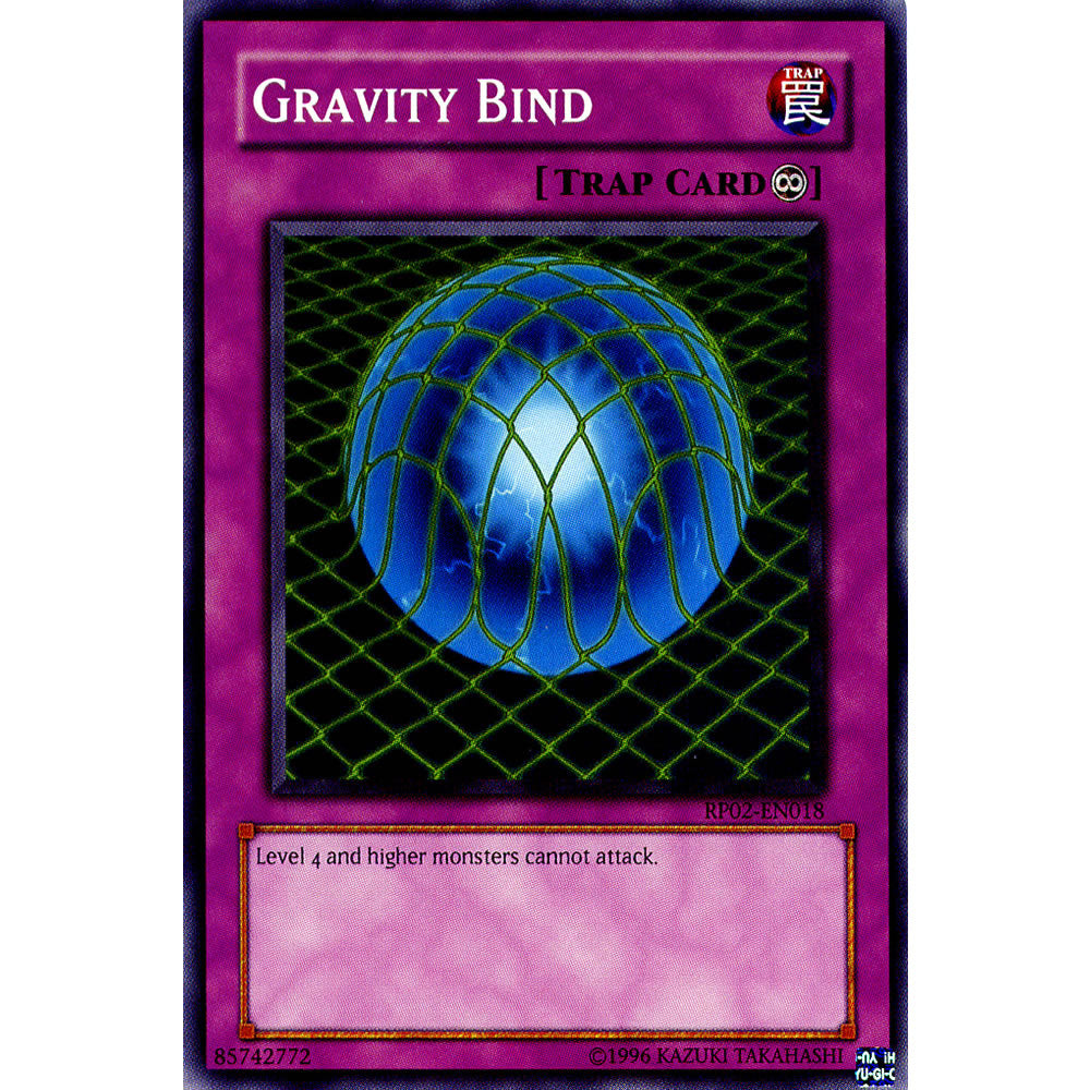 Gravity Bind RP02-EN018 Yu-Gi-Oh! Card from the Retro Pack 2 Set