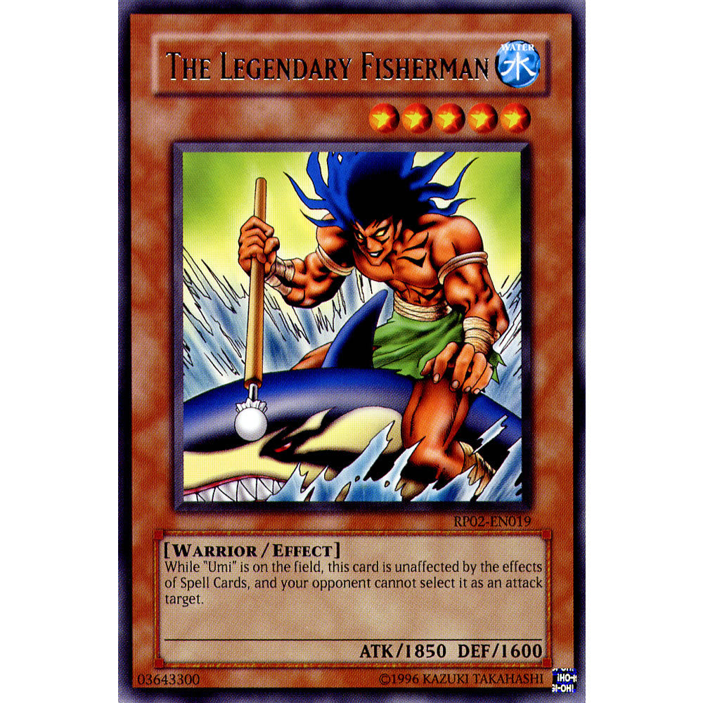 The Legendary Fisherman RP02-EN019 Yu-Gi-Oh! Card from the Retro Pack 2 Set