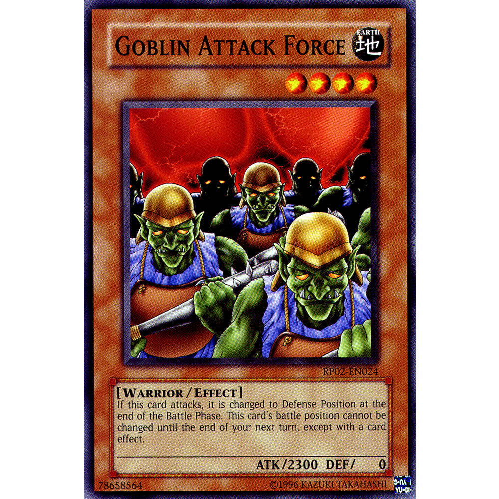 Goblin Attack Force RP02-EN024 Yu-Gi-Oh! Card from the Retro Pack 2 Set