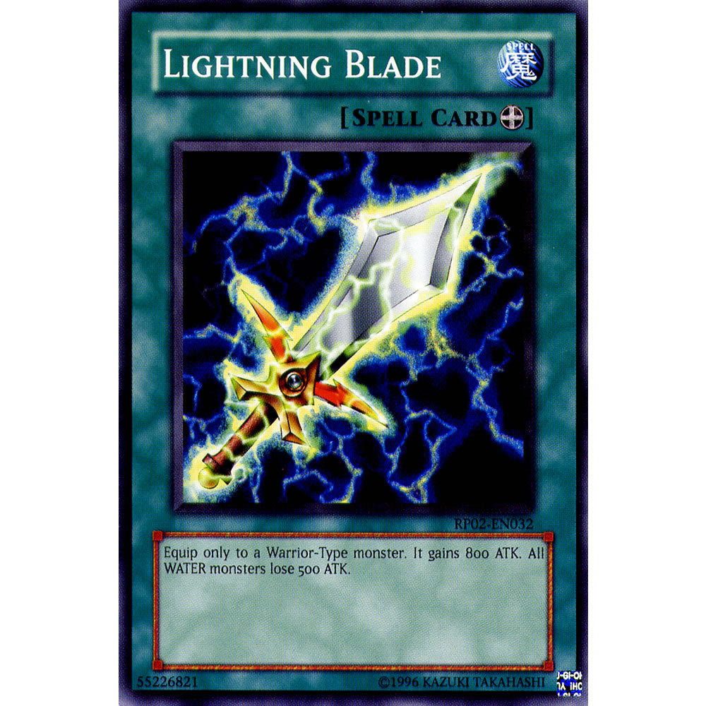 Lightning Blade RP02-EN032 Yu-Gi-Oh! Card from the Retro Pack 2 Set