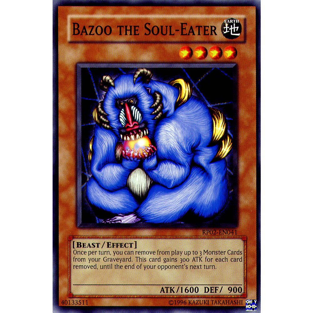 Bazoo the Soul-Eater RP02-EN041 Yu-Gi-Oh! Card from the Retro Pack 2 Set