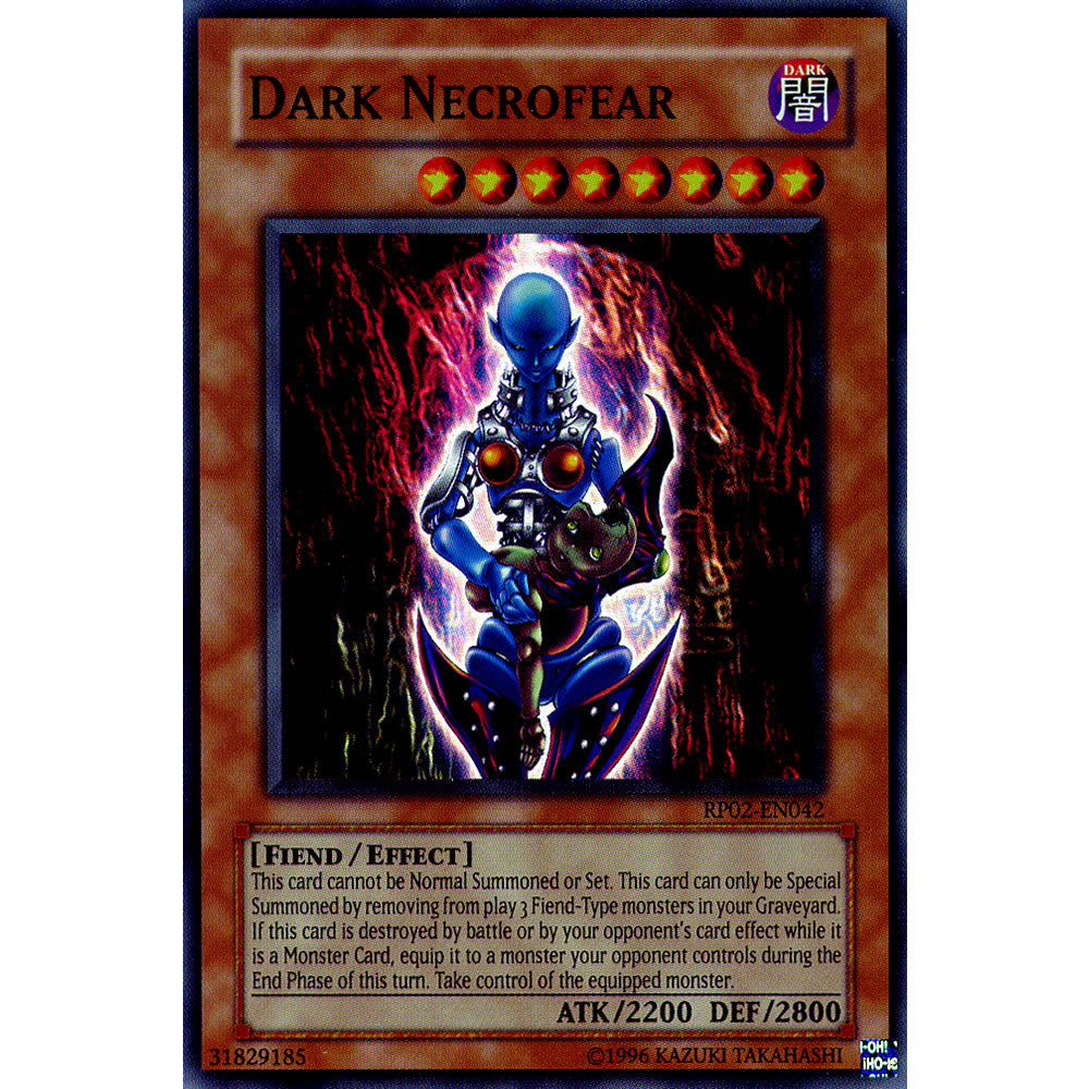 Dark Necrofear RP02-EN042 Yu-Gi-Oh! Card from the Retro Pack 2 Set