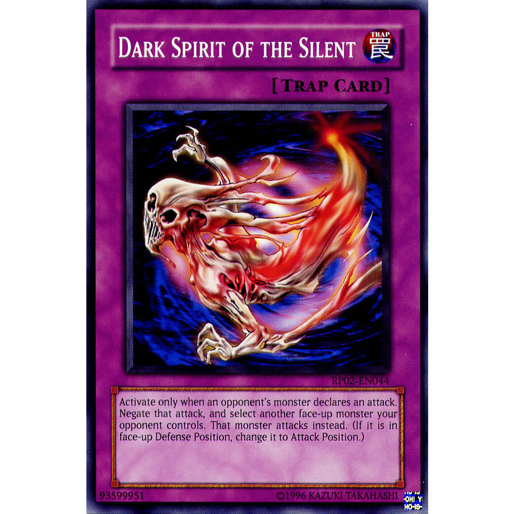 Dark Spirit of the Silent RP02-EN044 Yu-Gi-Oh! Card from the Retro Pack 2 Set