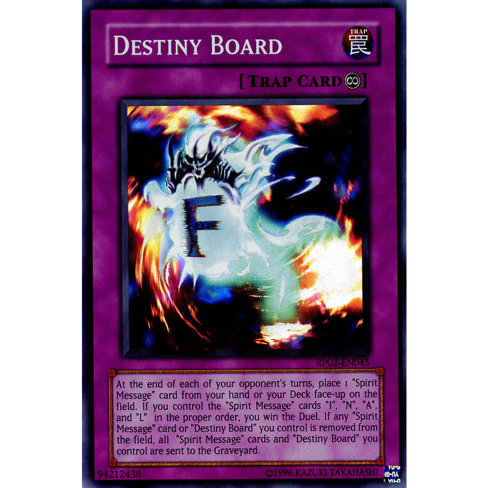 Destiny Board RP02-EN045 Yu-Gi-Oh! Card from the Retro Pack 2 Set