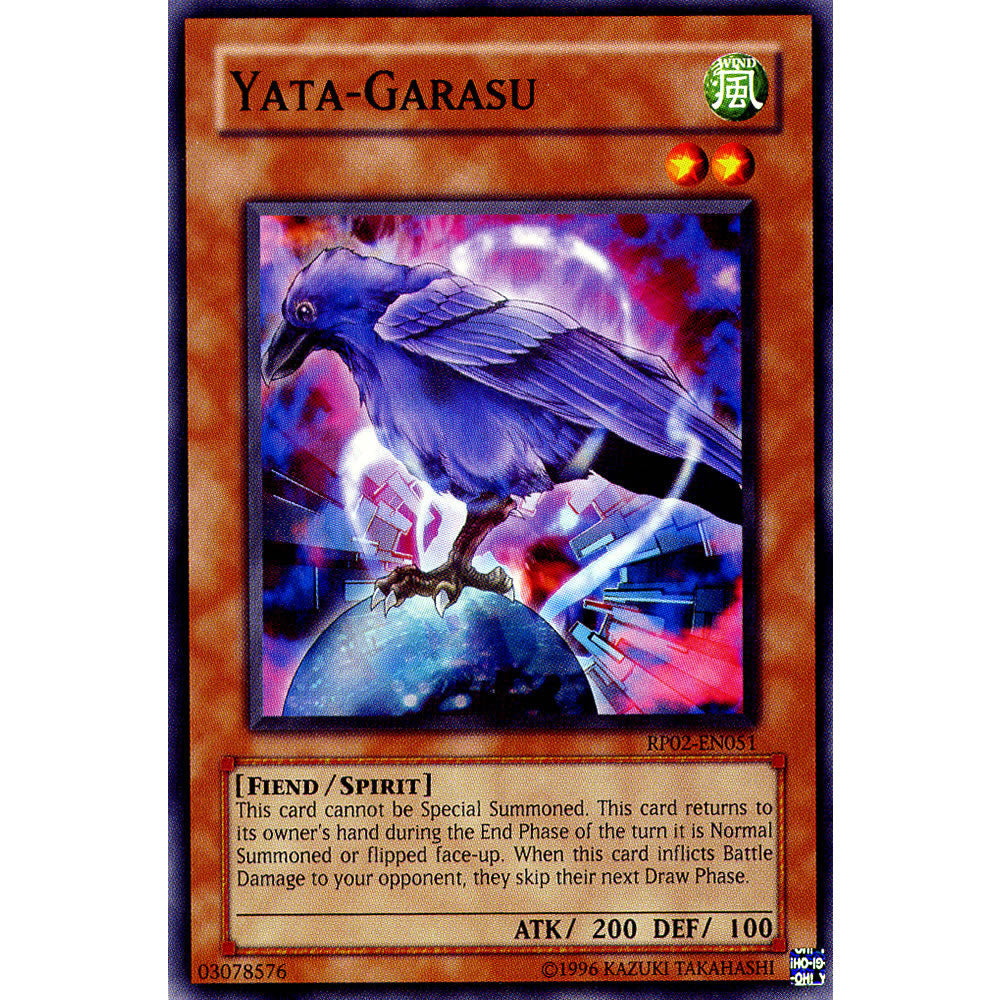 Yata-Garasu RP02-EN051 Yu-Gi-Oh! Card from the Retro Pack 2 Set