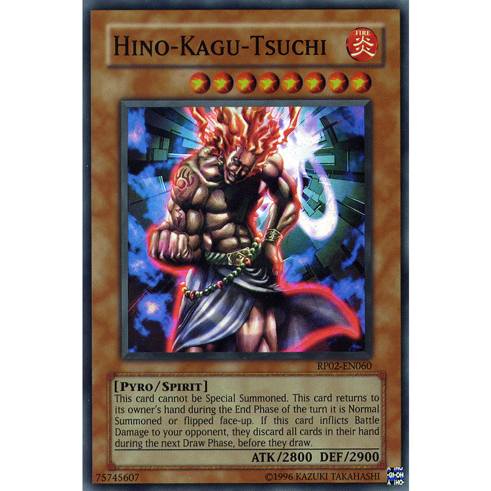 Hino - Kagu - Tsuchi RP02-EN060 Yu-Gi-Oh! Card from the Retro Pack 2 Set