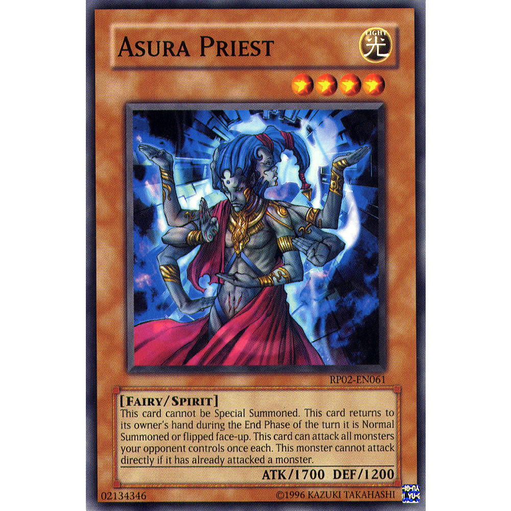 Asura Priest RP02-EN061 Yu-Gi-Oh! Card from the Retro Pack 2 Set