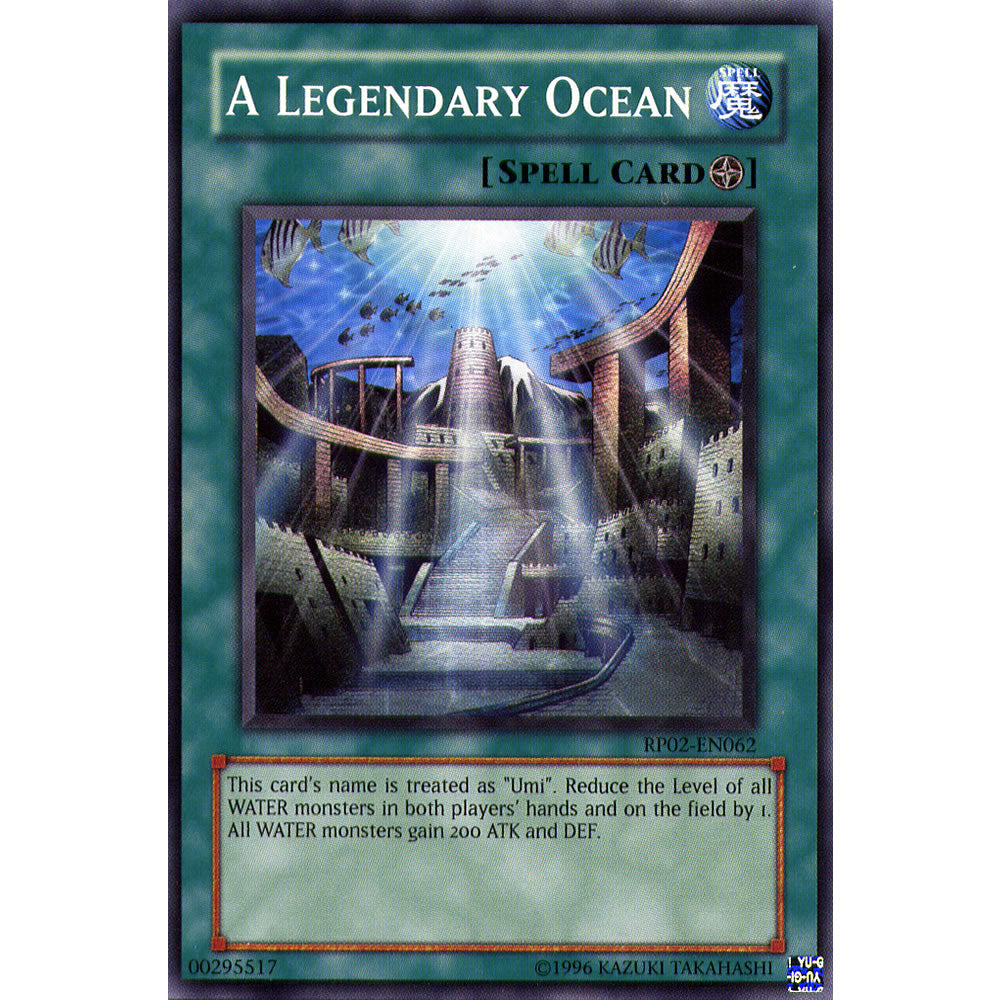A Legendary Ocean RP02-EN062 Yu-Gi-Oh! Card from the Retro Pack 2 Set