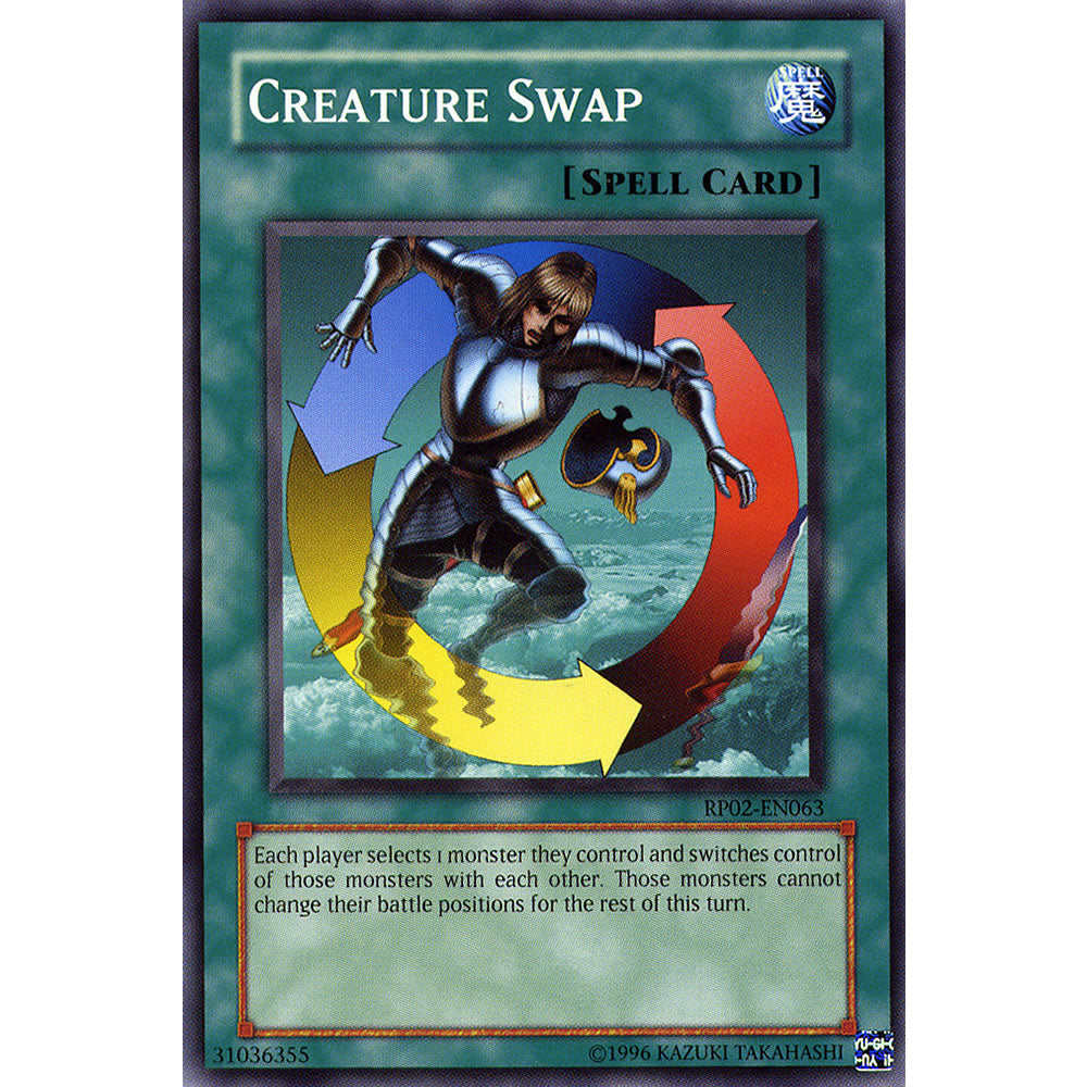 Creature Swap RP02-EN063 Yu-Gi-Oh! Card from the Retro Pack 2 Set