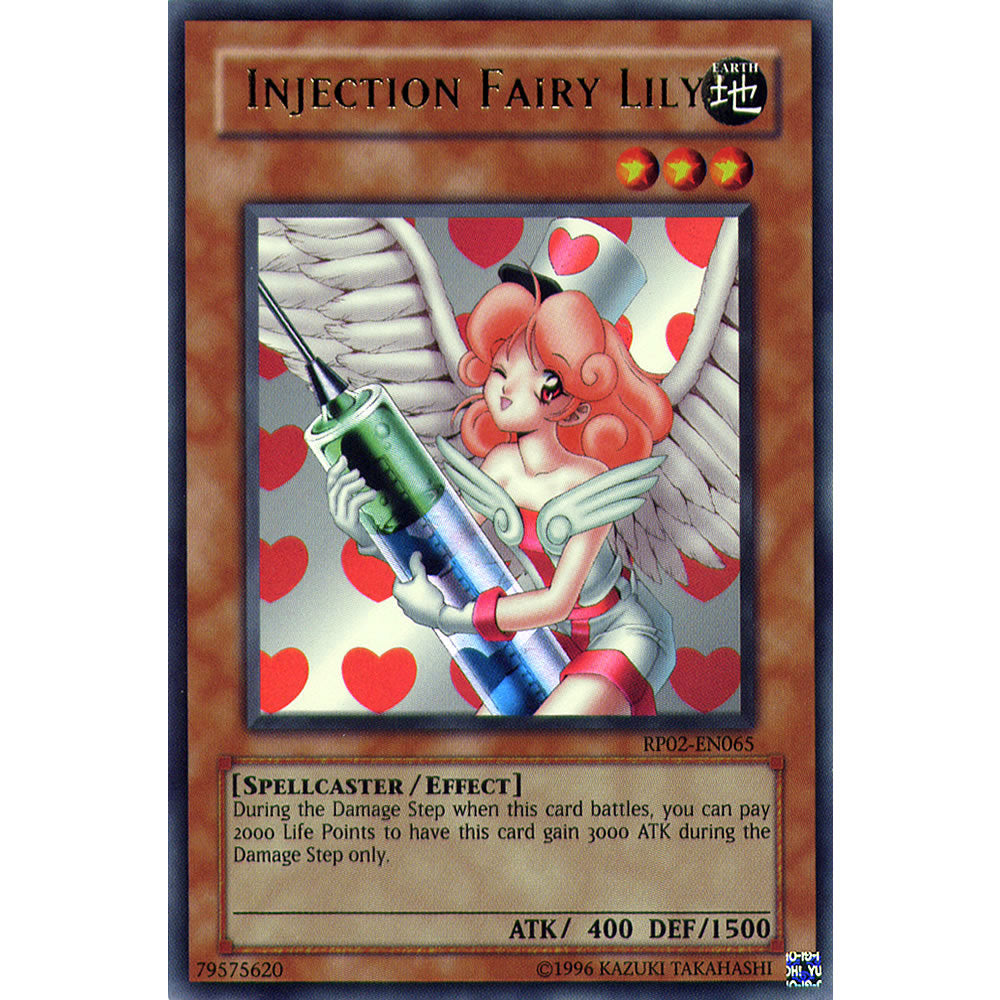 Injection Fairy Lily RP02-EN065 Yu-Gi-Oh! Card from the Retro Pack 2 Set