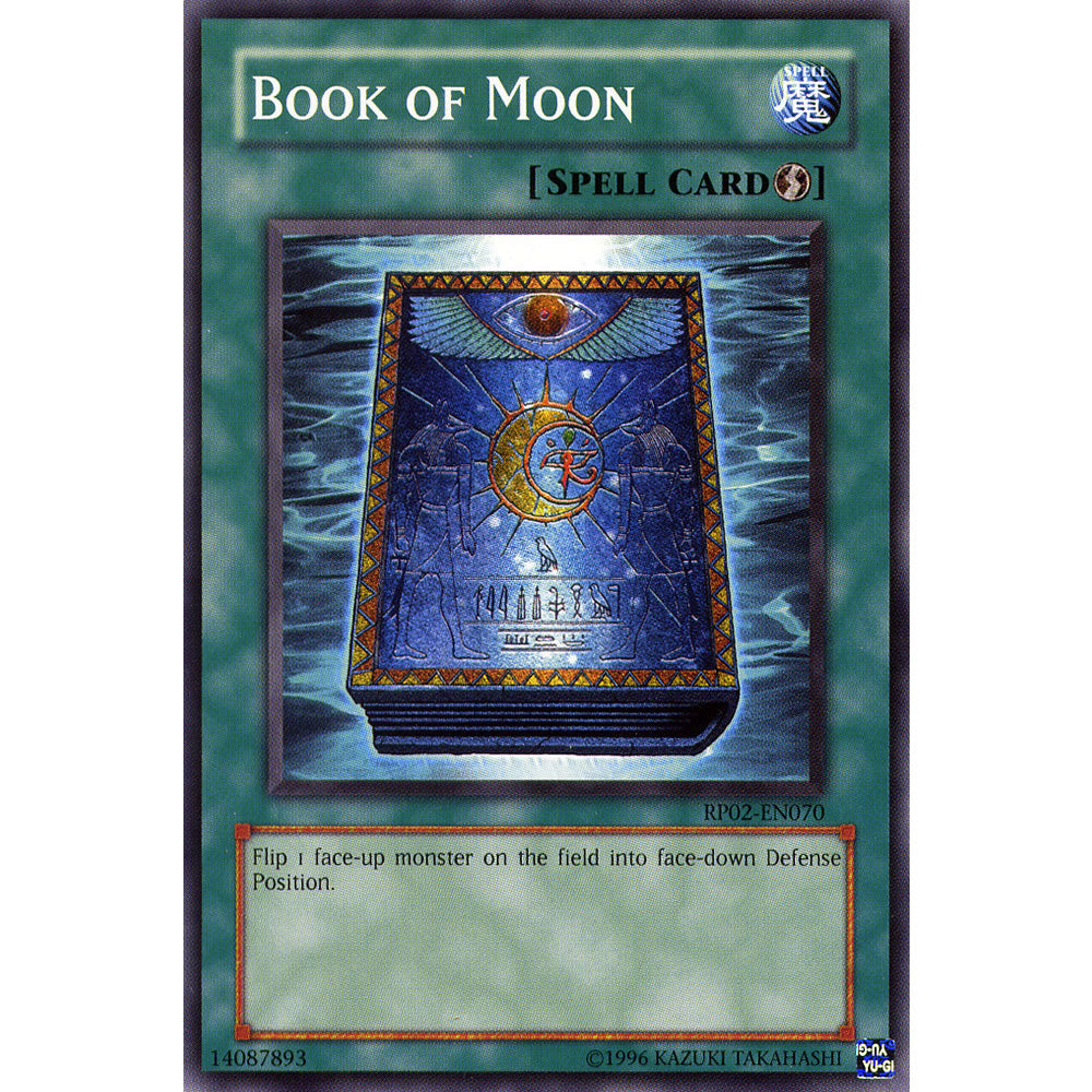 Book of Moon RP02-EN070 Yu-Gi-Oh! Card from the Retro Pack 2 Set