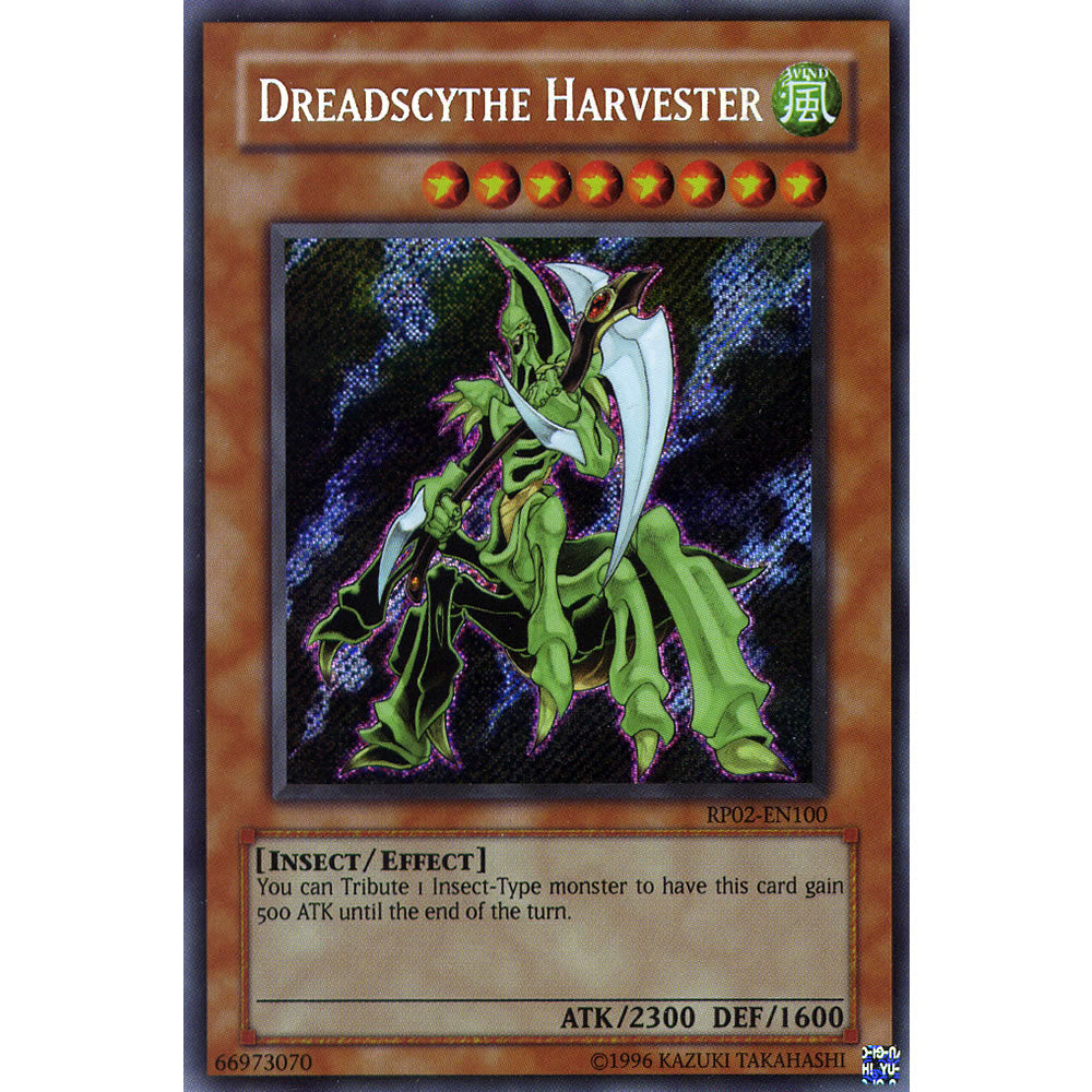 Dreadscythe Harvester RP02-EN100 Yu-Gi-Oh! Card from the Retro Pack 2 Set