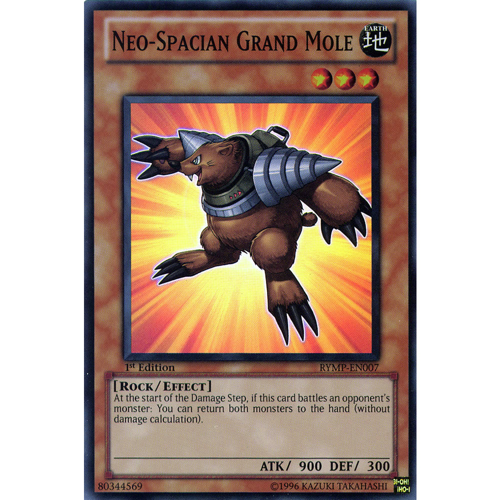 Neo - Spacian Grand Mole RYMP-EN007 Yu-Gi-Oh! Card from the Ra Yellow Mega Pack Set