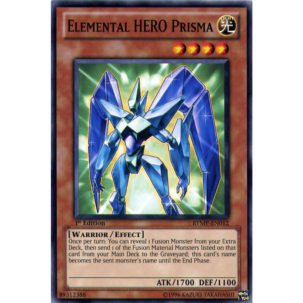 Elemental Hero Prisma RYMP-EN012 Yu-Gi-Oh! Card from the Ra Yellow Mega Pack Set
