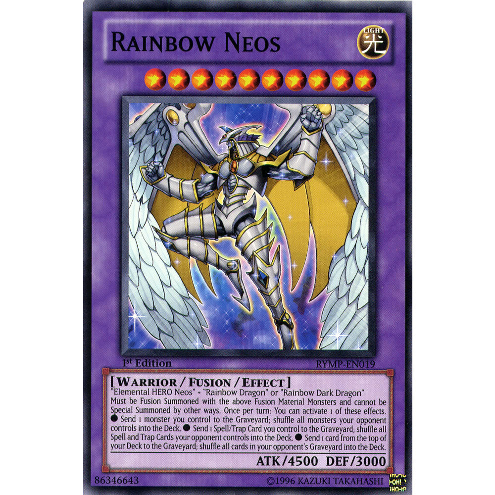 Rainbow Neos RYMP-EN019 Yu-Gi-Oh! Card from the Ra Yellow Mega Pack Set