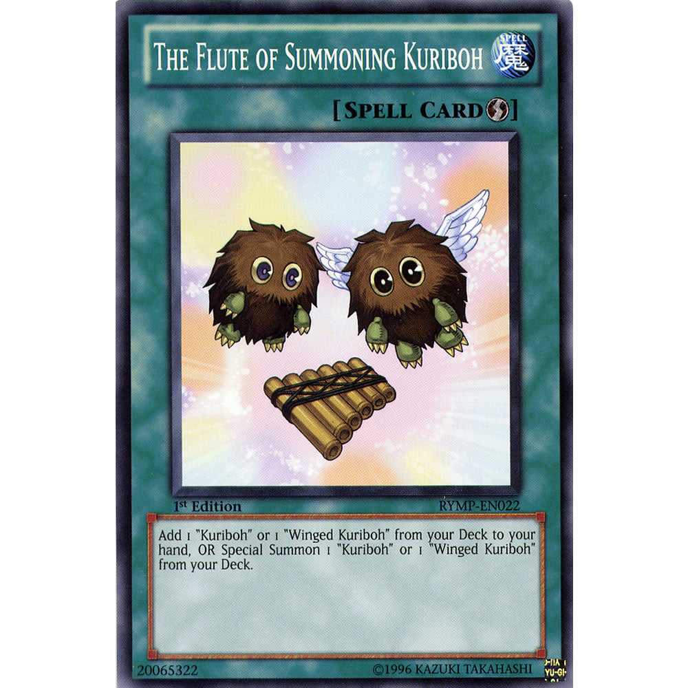 The Flute of Summoning Kuriboh RYMP-EN022 Yu-Gi-Oh! Card from the Ra Yellow Mega Pack Set