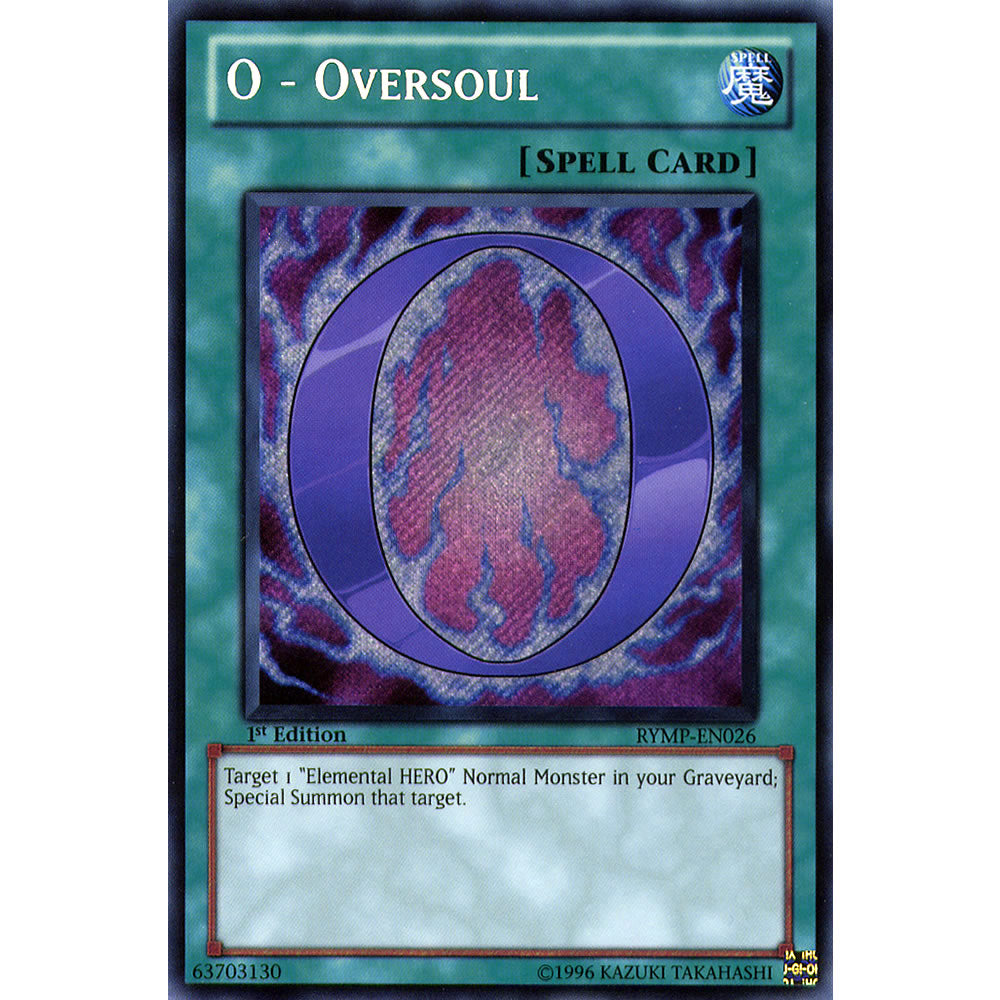 O - Oversoul RYMP-EN026 Yu-Gi-Oh! Card from the Ra Yellow Mega Pack Set