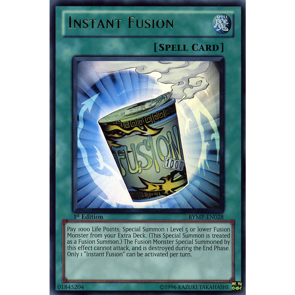 Instant Fusion RYMP-EN028 Yu-Gi-Oh! Card from the Ra Yellow Mega Pack Set