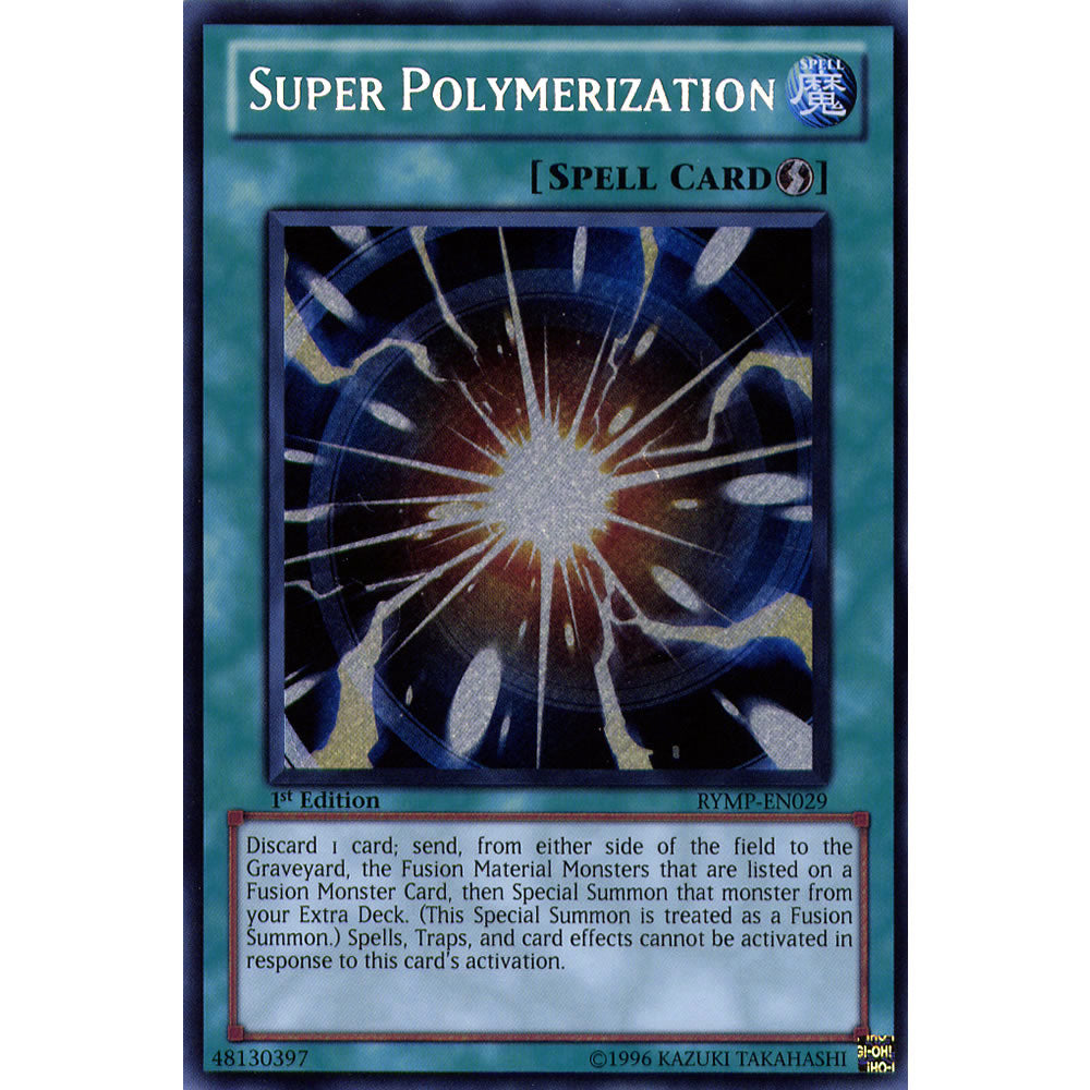 Super Polymerization RYMP-EN029 Yu-Gi-Oh! Card from the Ra Yellow Mega Pack Set