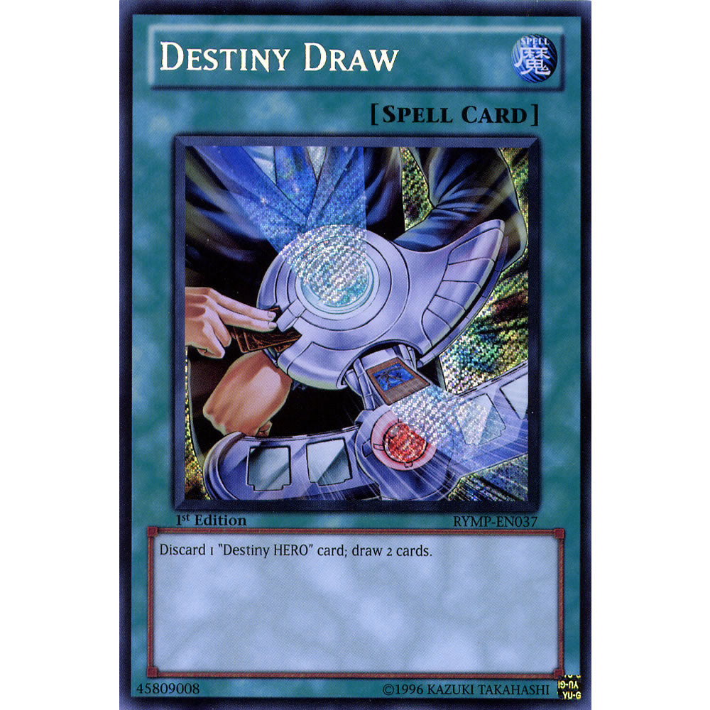 Destiny Draw RYMP-EN037 Yu-Gi-Oh! Card from the Ra Yellow Mega Pack Set