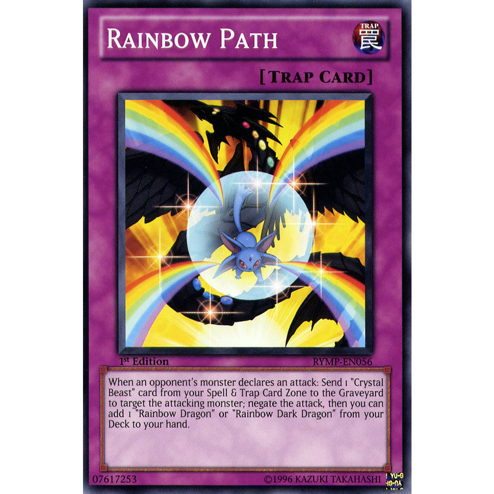 Rainbow Path RYMP-EN056 Yu-Gi-Oh! Card from the Ra Yellow Mega Pack Set