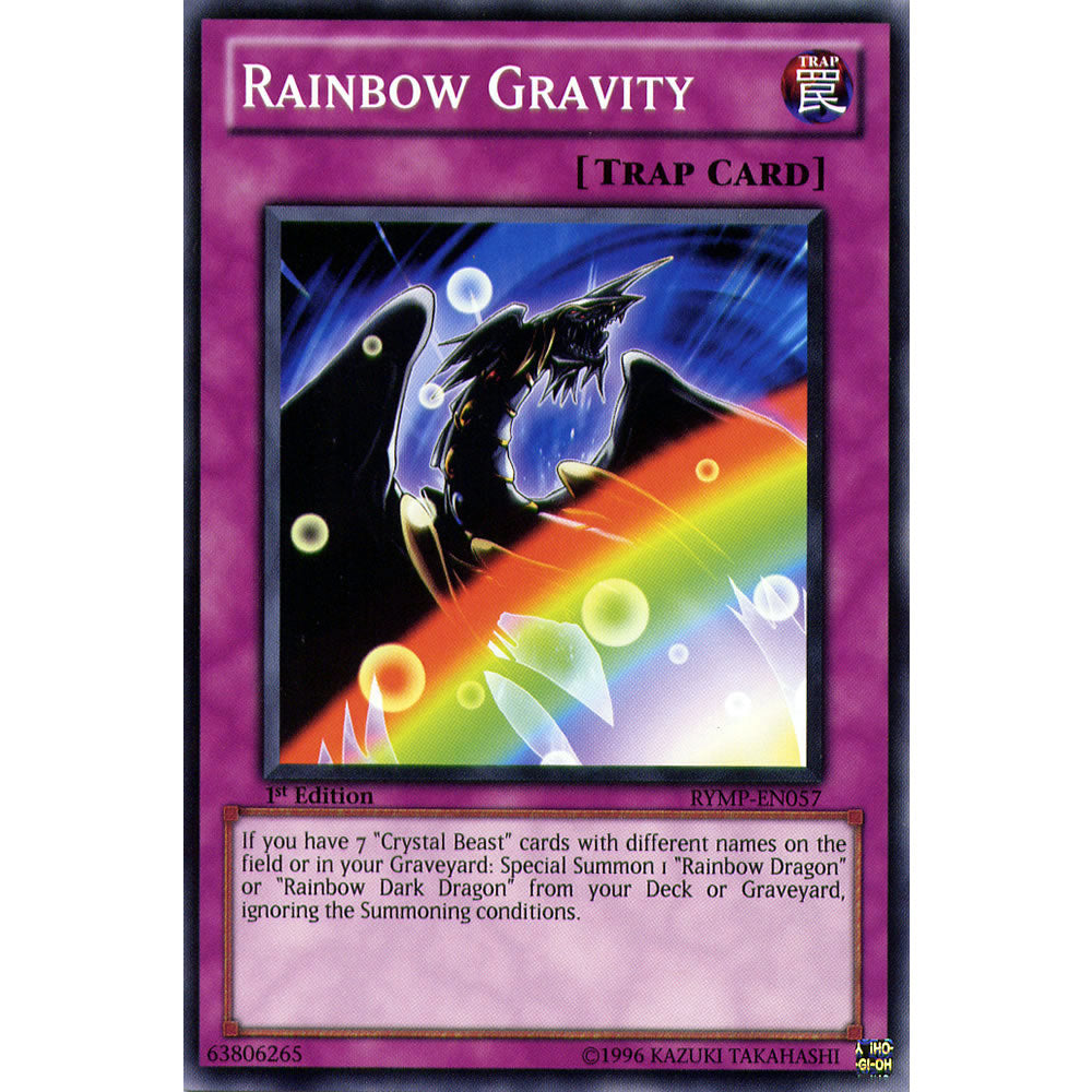 Rainbow Gravity RYMP-EN057 Yu-Gi-Oh! Card from the Ra Yellow Mega Pack Set