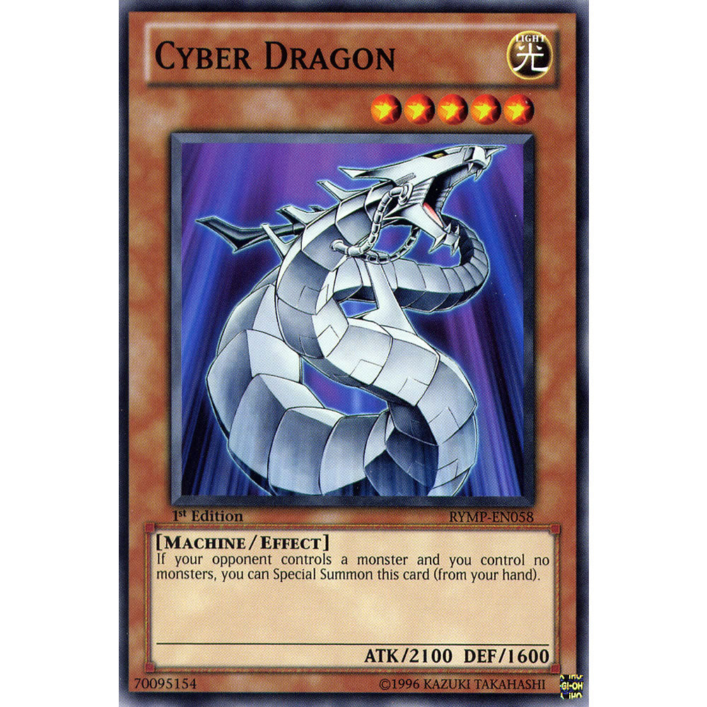 Cyber Dragon RYMP-EN058 Yu-Gi-Oh! Card from the Ra Yellow Mega Pack Set