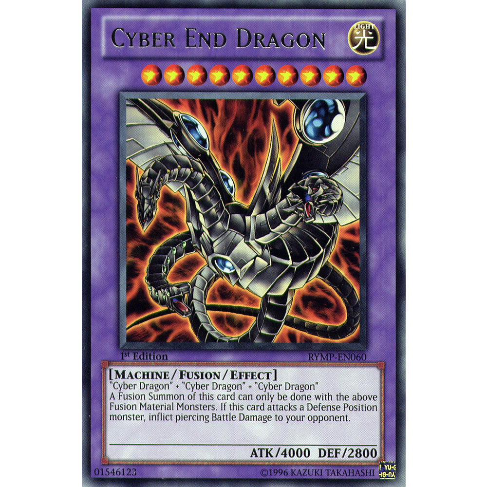 Cyber End Dragon RYMP-EN060 Yu-Gi-Oh! Card from the Ra Yellow Mega Pack Set