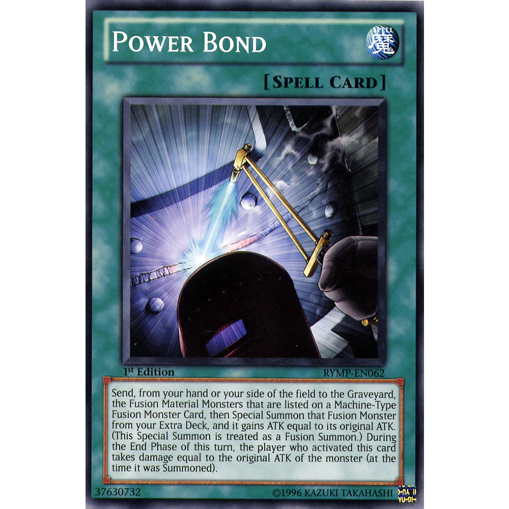 Power Bond RYMP-EN062 Yu-Gi-Oh! Card from the Ra Yellow Mega Pack Set