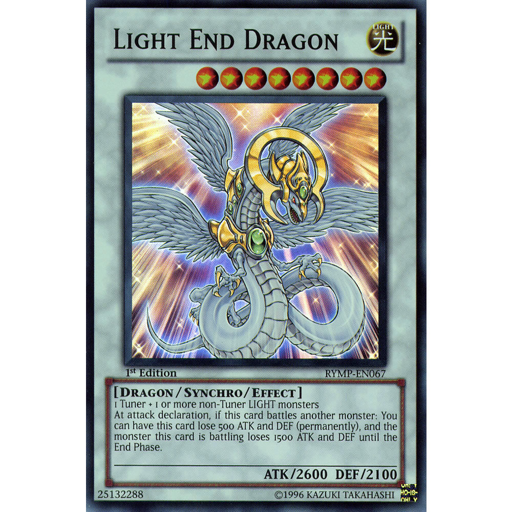 Light End Dragon RYMP-EN067 Yu-Gi-Oh! Card from the Ra Yellow Mega Pack Set