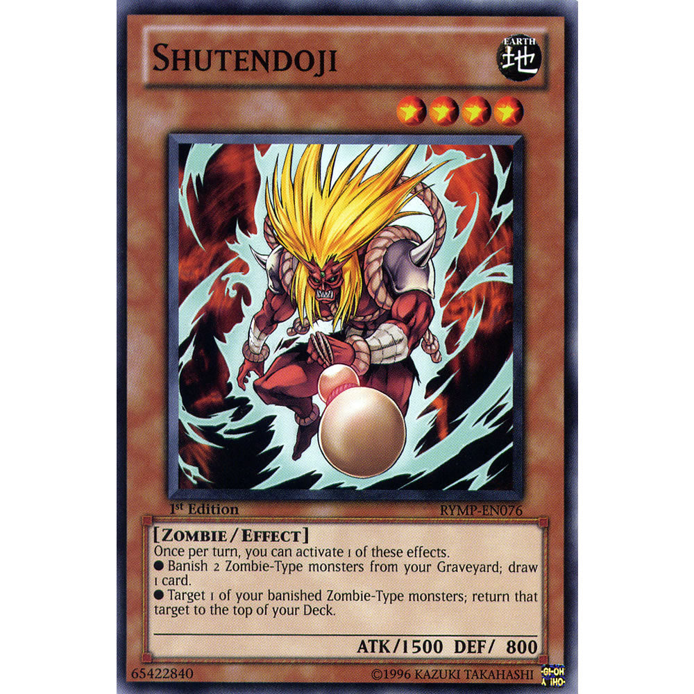 Shutendoji RYMP-EN076 Yu-Gi-Oh! Card from the Ra Yellow Mega Pack Set