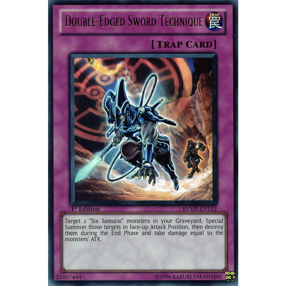 Double-Edged Sword Technique RYMP-EN112 Yu-Gi-Oh! Card from the Ra Yellow Mega Pack Set