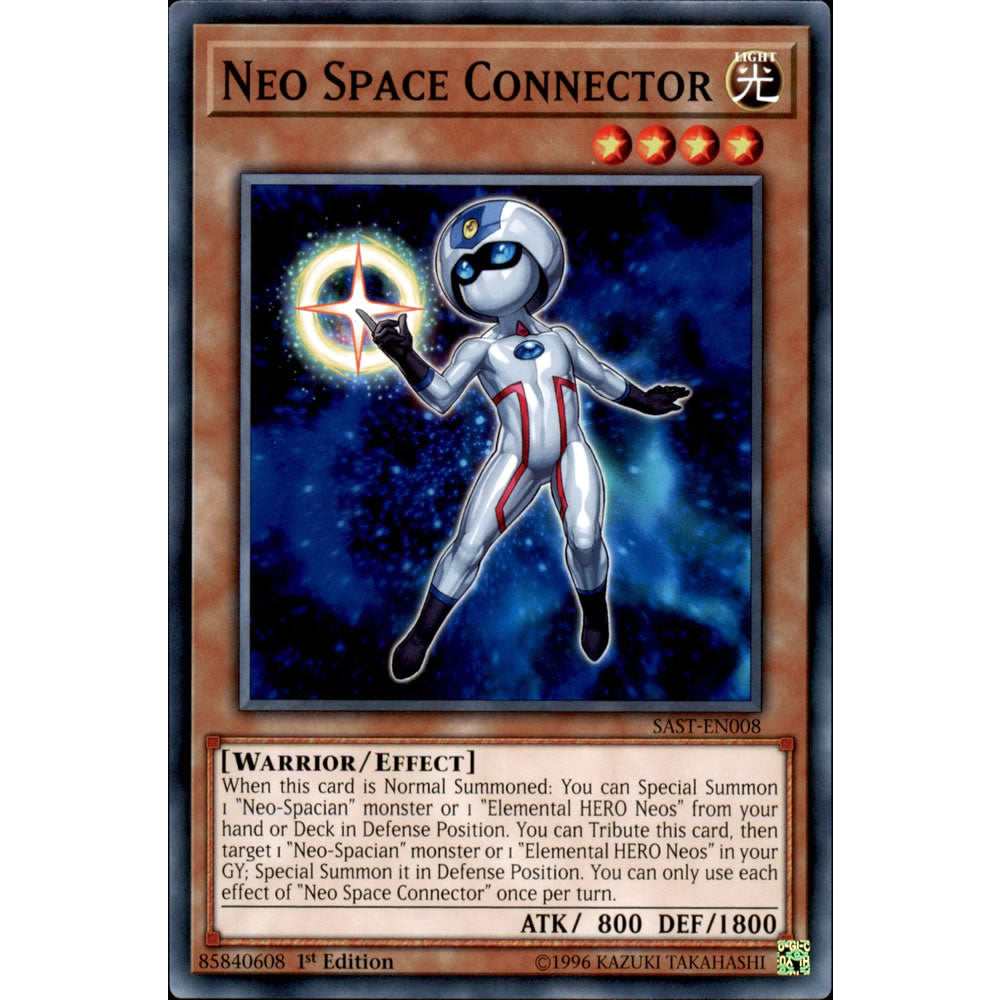 Neo Space Connector SAST-EN008 Yu-Gi-Oh! Card from the Savage Strike Set
